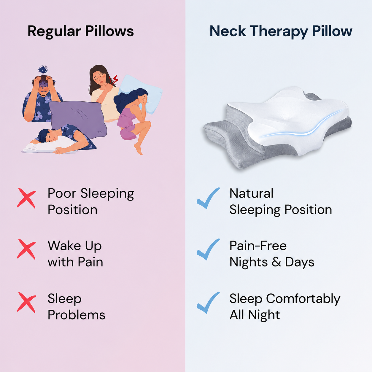 Milvino® Ergonomic Neck Pillow
