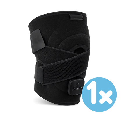 Milvino® 3-in-1 Kniebandage – Wärme, Rotlicht & Massage