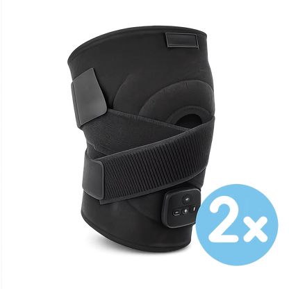 Milvino® 3-in-1 Kniebandage – Wärme, Rotlicht & Massage