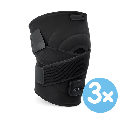 Milvino® 3-in-1 Kniebandage – Wärme, Rotlicht & Massage